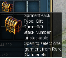 Garment Pack
